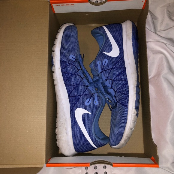 Nike Shoes Blue Flex Fury Poshmark